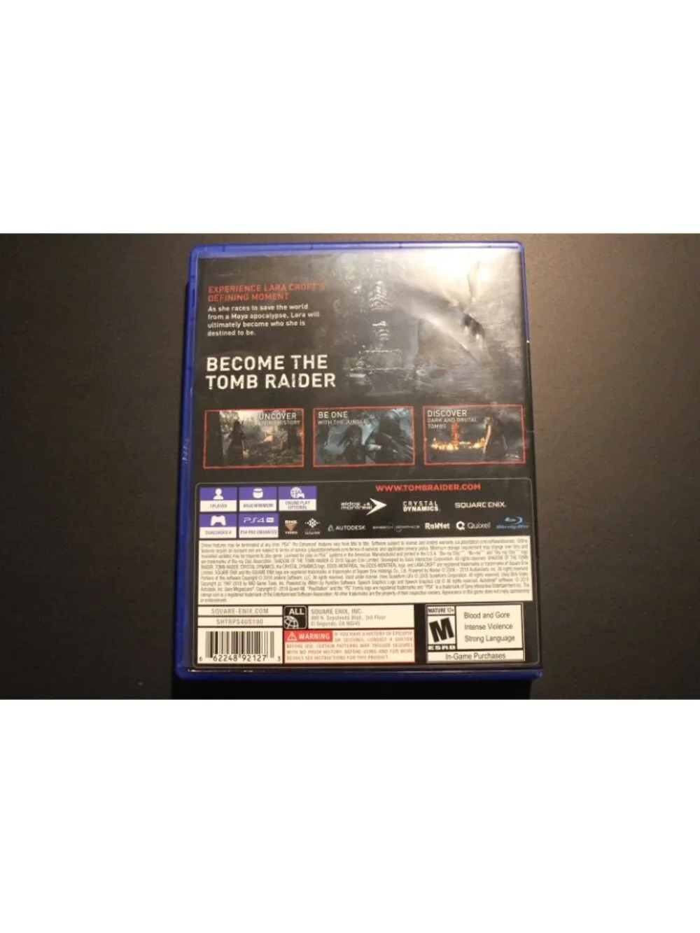 Shadow of the Tomb Raider - PlayStation 4
